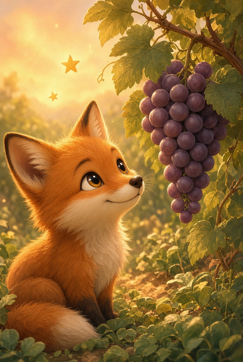 A Raposa e as Uvas